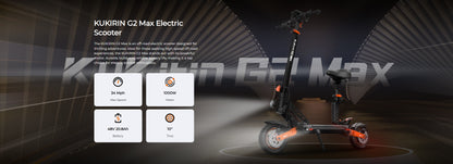G2 Max Electric Scooter | 960WH Power | 1000W Motor