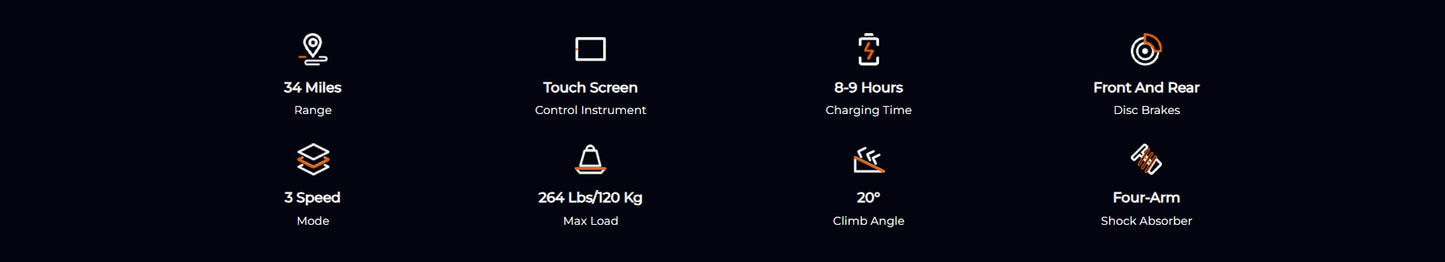 G2 Electric Scooter | 720WH Power | 48V 15Ah Battery