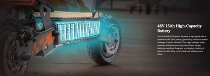 G2 Electric Scooter | 720WH Power | 48V 15Ah Battery