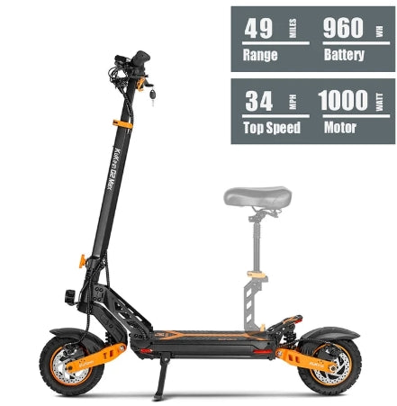 G2 Max Electric Scooter | 960WH Power | 1000W Motor