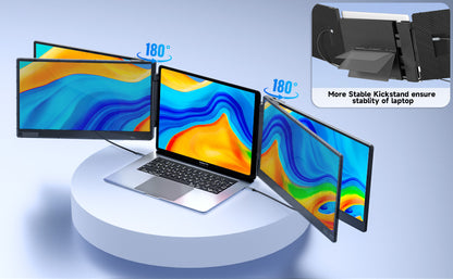 S3 - 14" Portable Laptop Screen Extender for 13"-17" Laptop with Stand